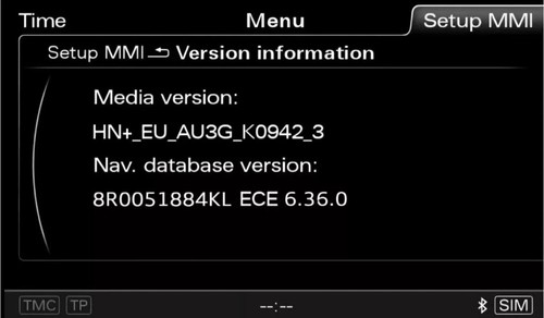 Audi mmi plus firmware - 3g,
