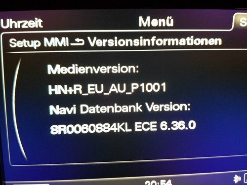 Audi mmi plus firmware - 3g,