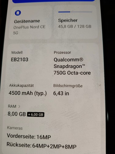 Oneplus nord 128gb - nord, 5g